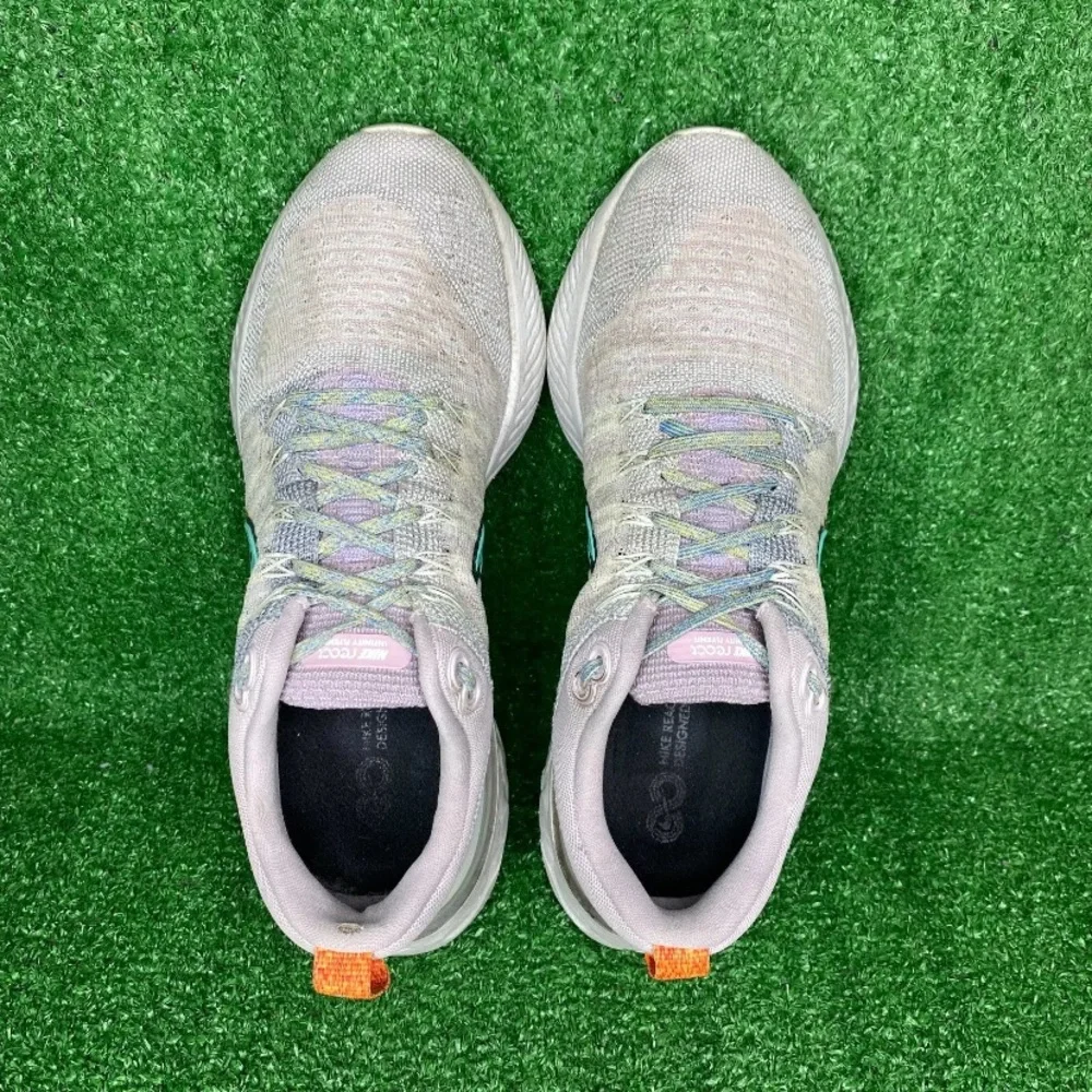 Nike React Infinity‎ Flyknit Women's Comfort Lace Up Athletic Shoes Size 9.5